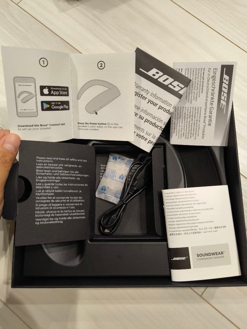 美品Bose SoundWear Companion ボーズスピーカー