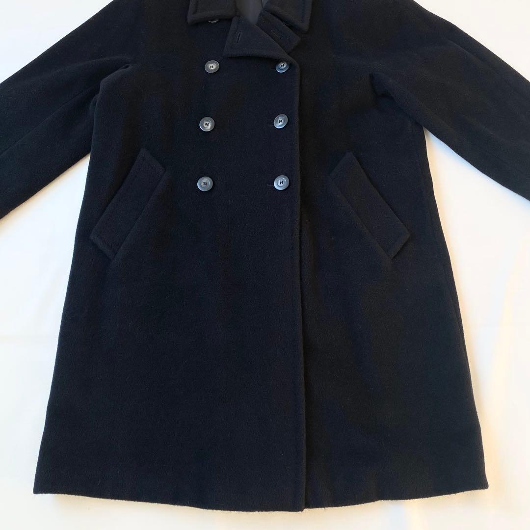 マックスマーラ　コート　ダブル　イタリア製　大きいサイズ　ワイド　カシミヤ混
