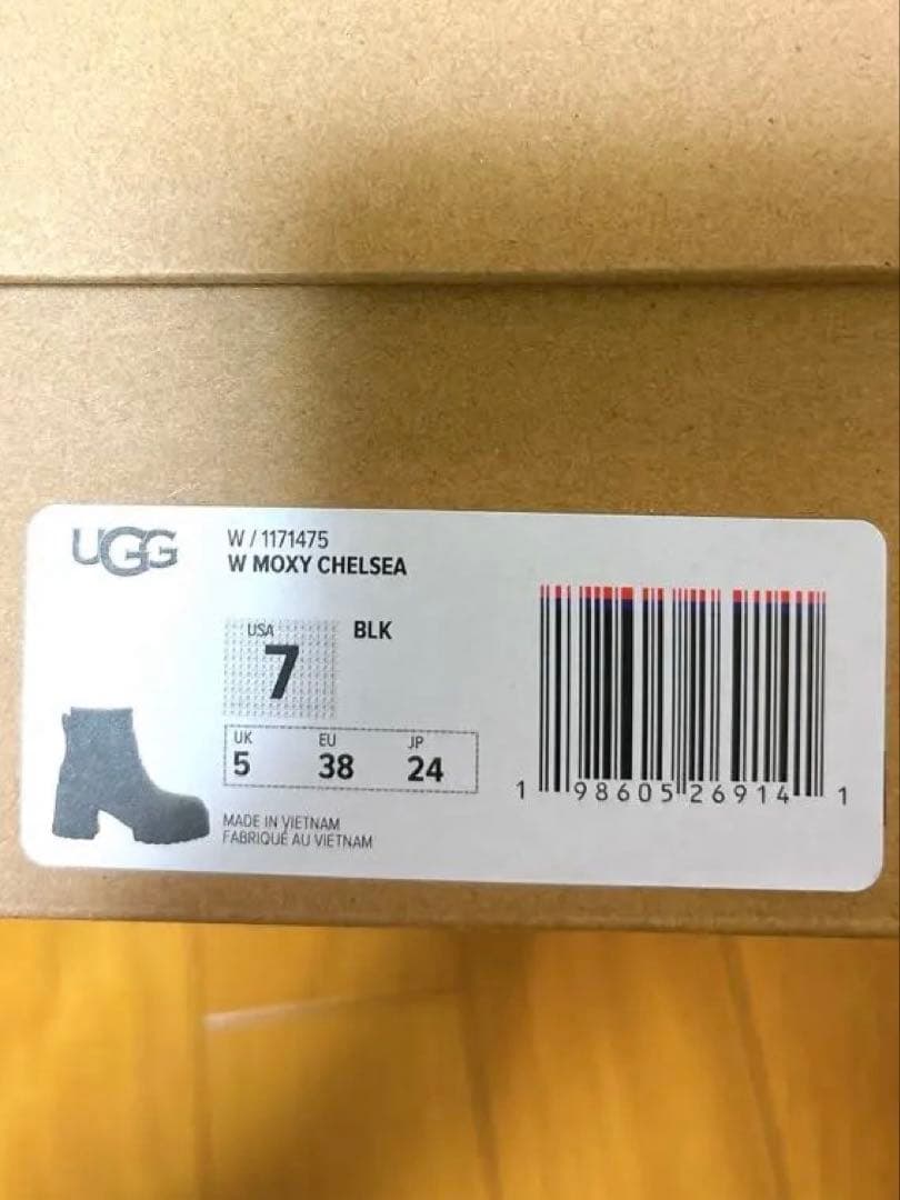 UGG WOMENS MOXY CHELSEA チェルシーブーツ　24cm