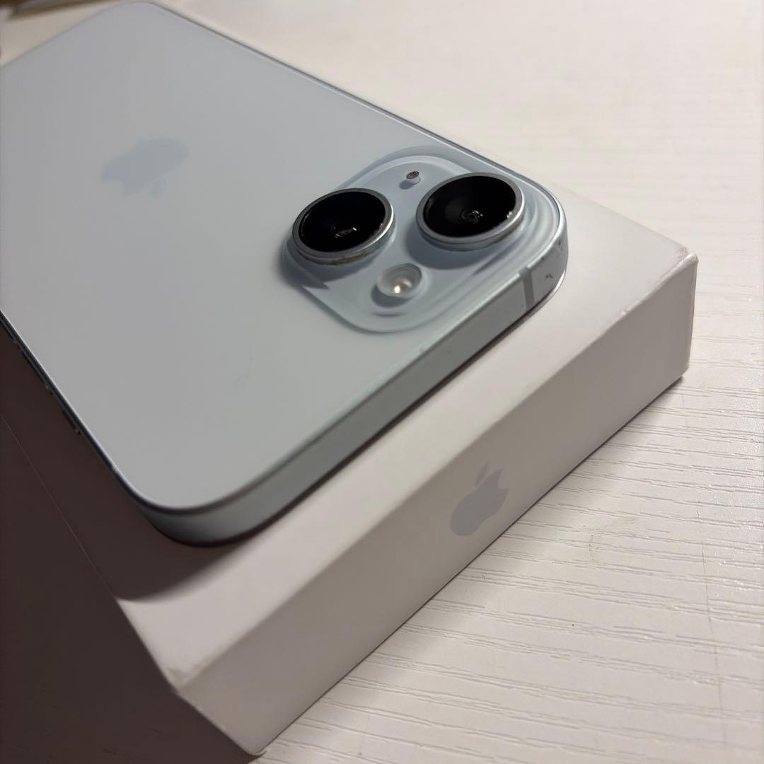 iPhone15 256GB ブルー SIMフリー ジャンク