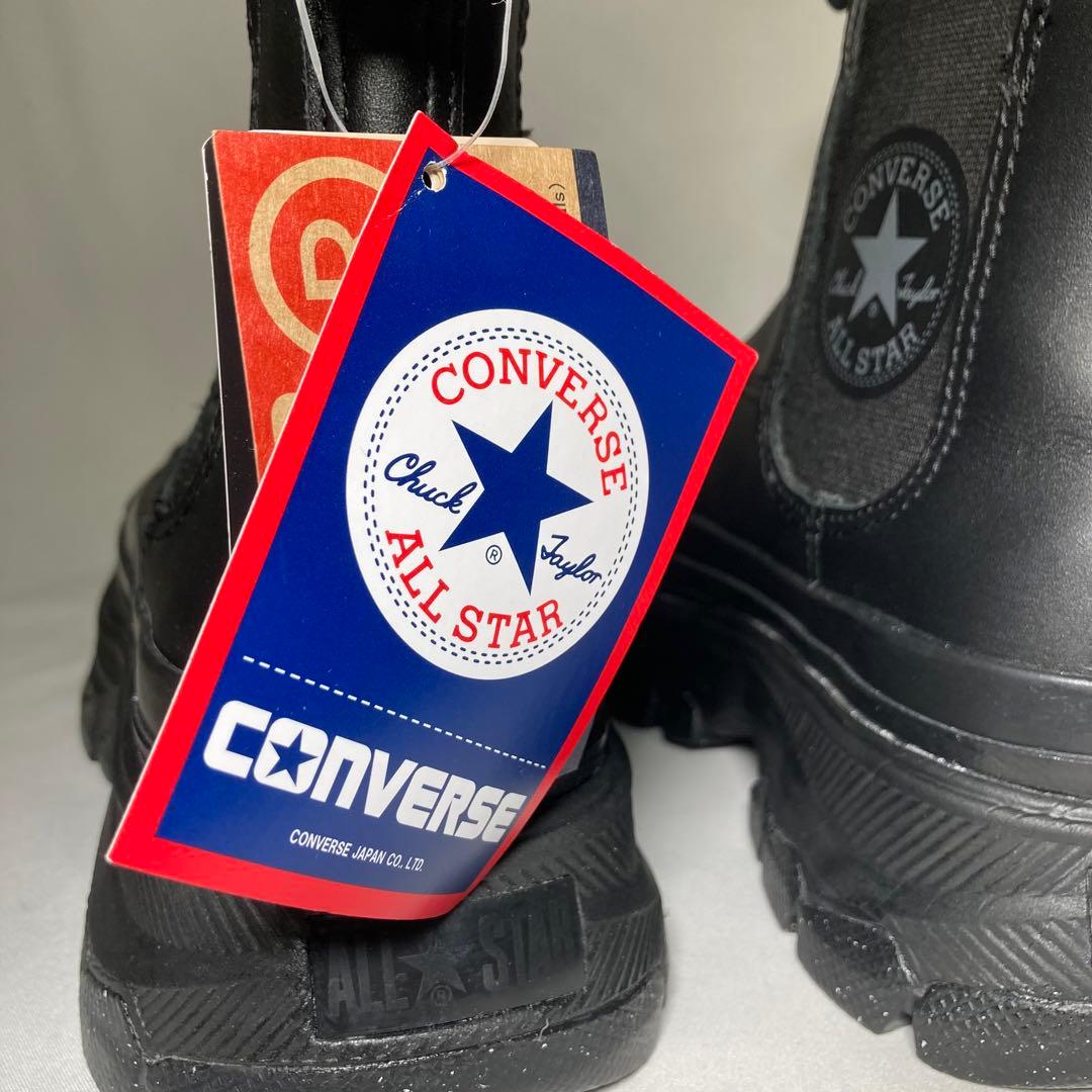 新品未使用 CONVERCE トレックウェーブ サイドゴアブーツ 厚底 24cm