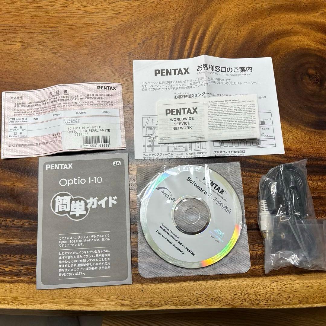 PENTAX OPTIO I-10 デジタルカメラ 動作確認済み