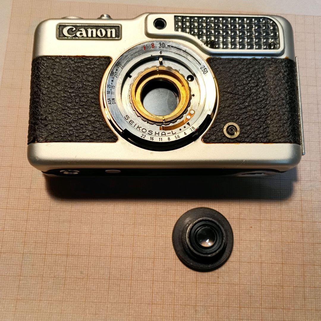 フィルムカメラ【完動品】キャノンDemi