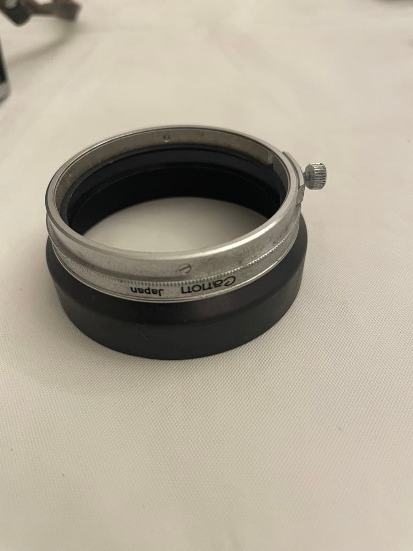 ❷Canon7 キャノン　レンズ付き 一眼レフ　フィルムカメラ