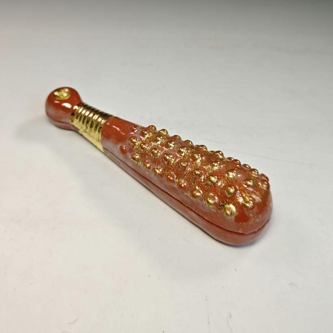 イ789 香合『川崎和楽作』『鬼の忘れ形見　香合　共箱』茶道具