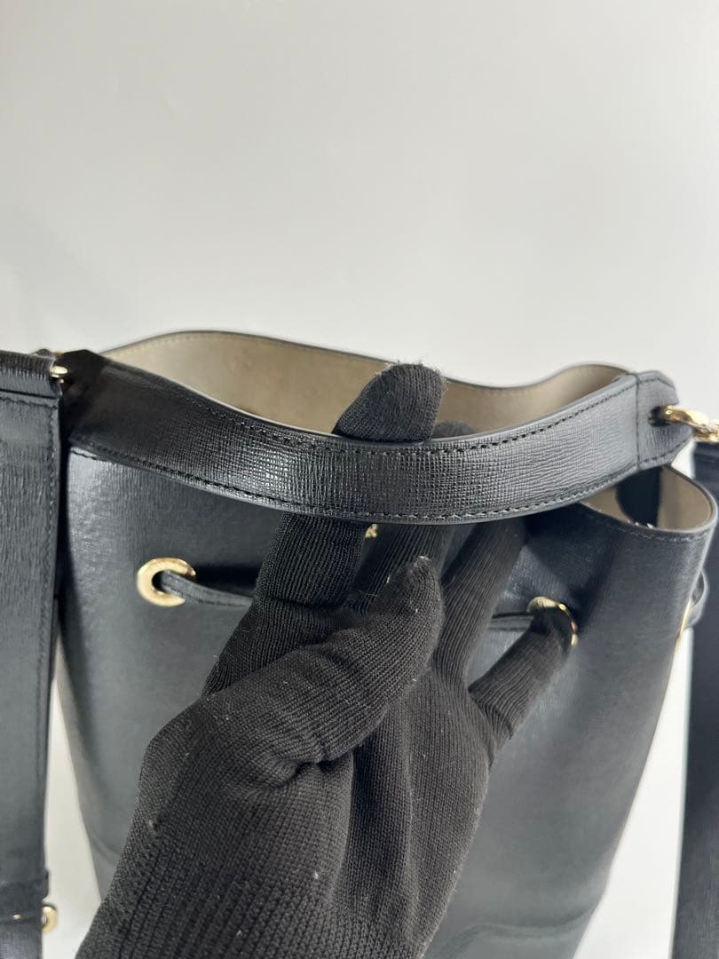 極美品✨FURLA フルラ 2wayバッグ ステイシーショルダー バケット