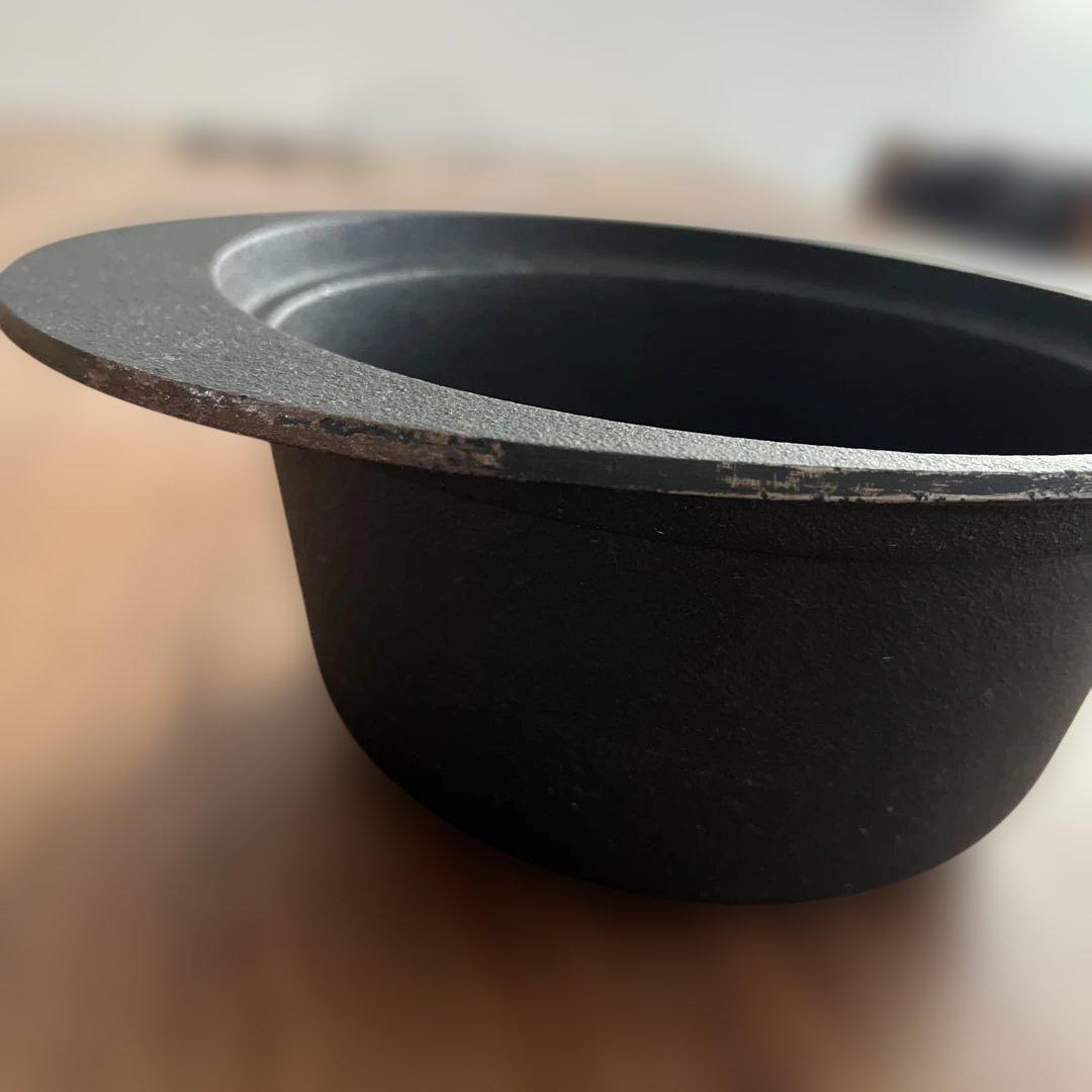 鉄鍋　18cm 1.3L 南部鉄器　及富　日本製