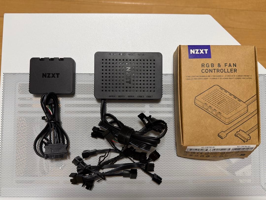 NZXT H6 FLOW RGB コントローラーファンセット