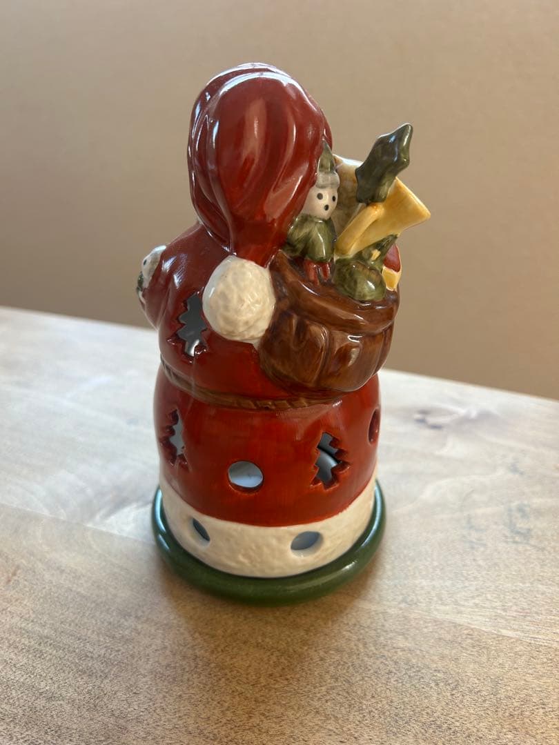 Villeroy&Bochクリスマス　サンタクロース　キャンドル灯