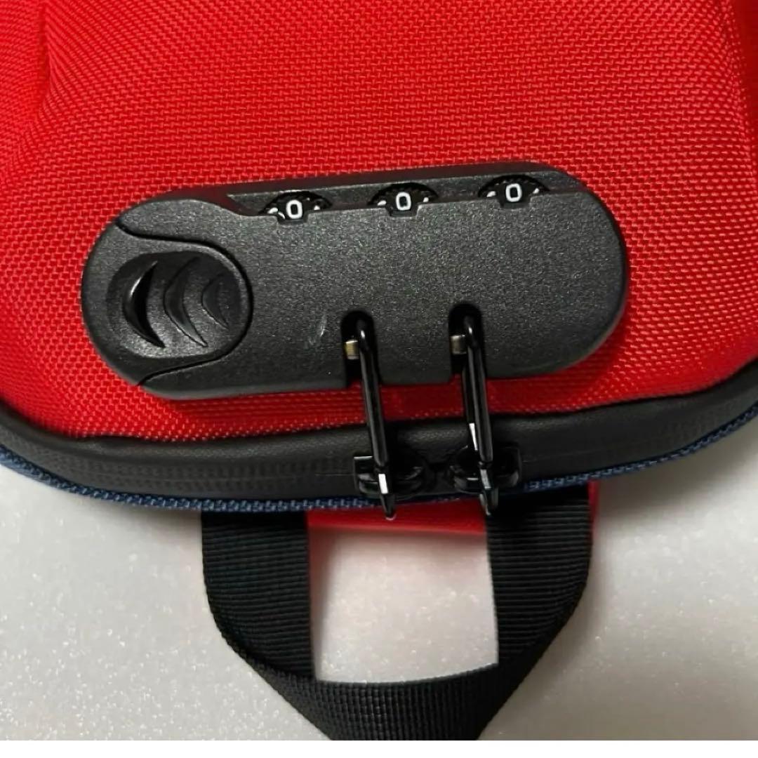 PONY 純正 ボディバッグ 完全防水 多機能 斜め掛け レッド