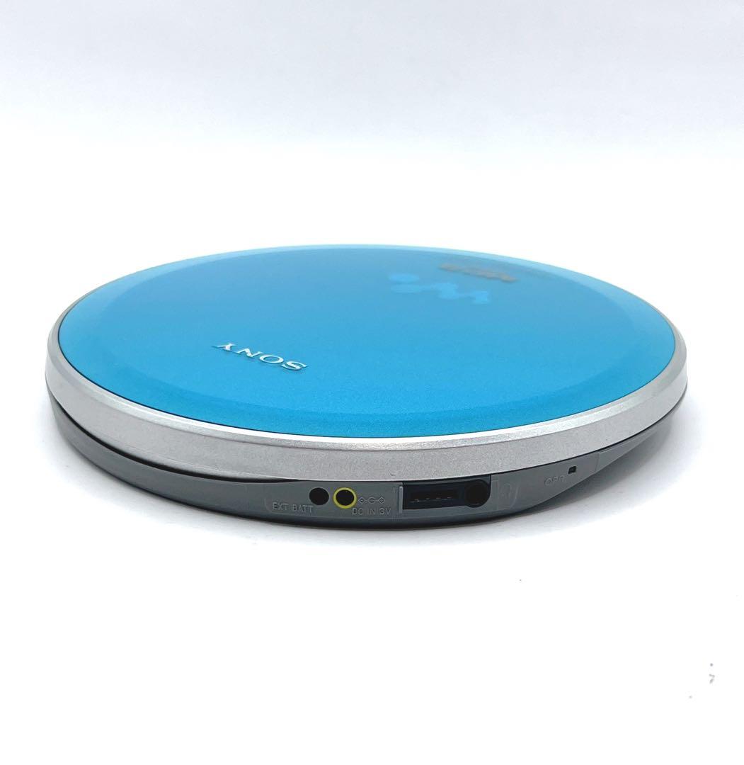 【超美品・動作品】 SONY D-NE730 ポータブルCDプレーヤー ブルー
