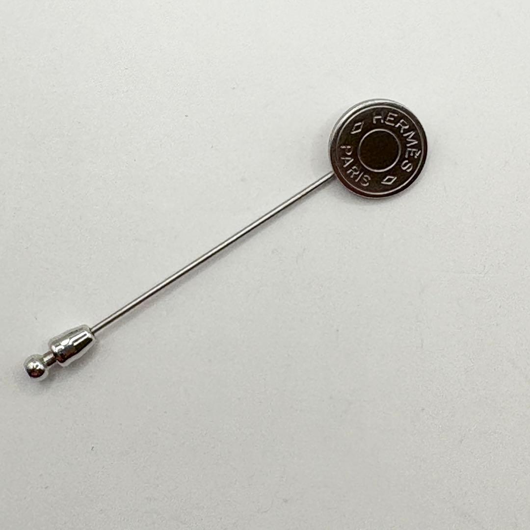 R&Aにこらす HERMES ブローチ　セリエ　ピン　シルバー