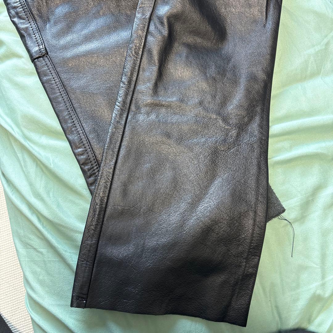 メンズ　レザーパンツ