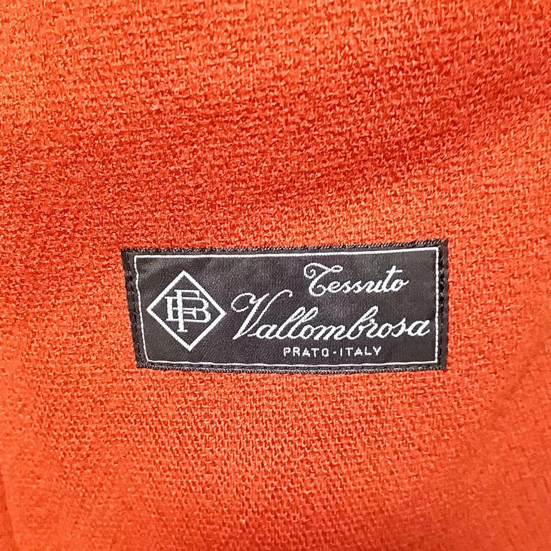 Memex　希少XLJ.PRESSイタリア生地ヘリンボーンダッフルオレンジ