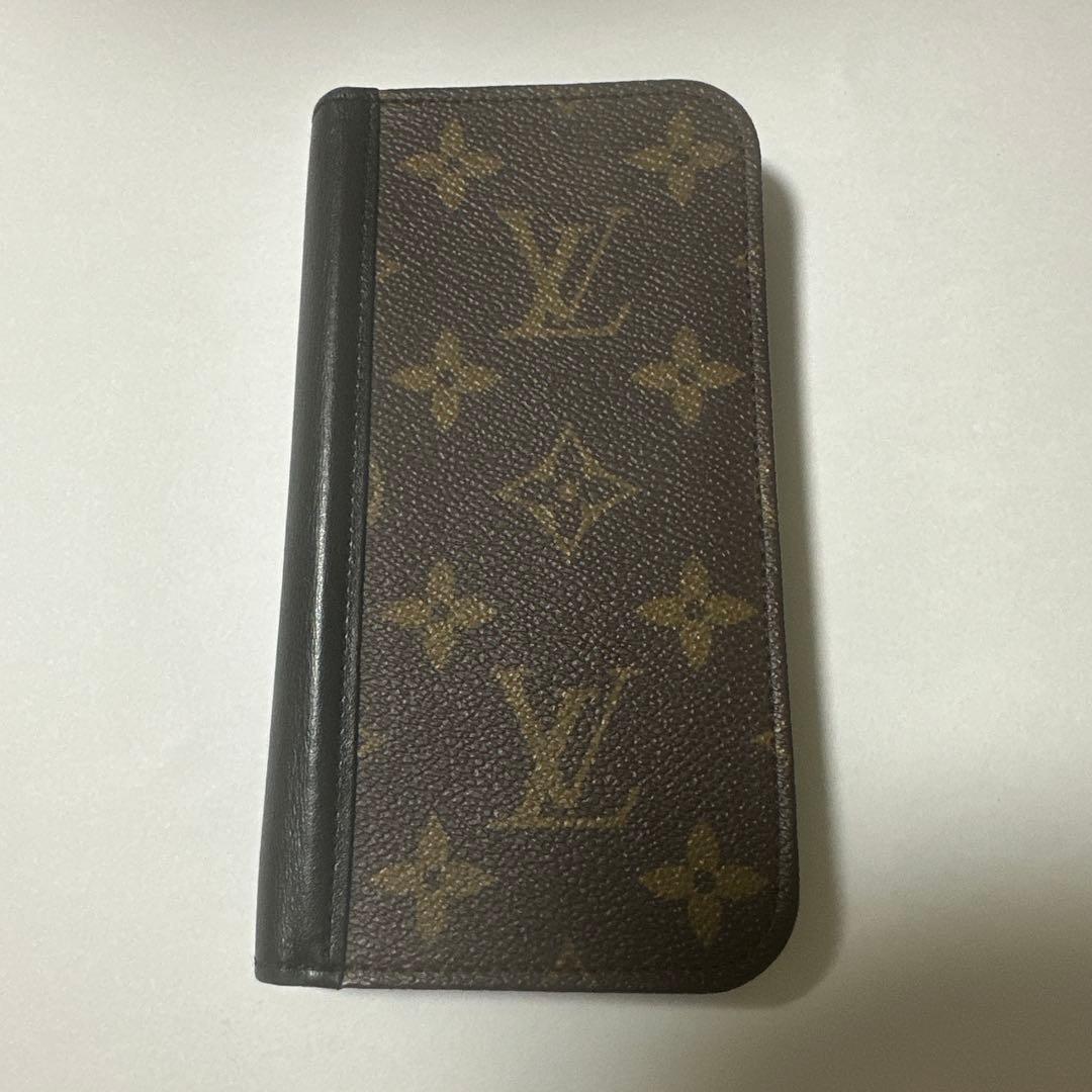 ルイヴィトン　iPhone14Pro ケース　手帳型　フォリオ