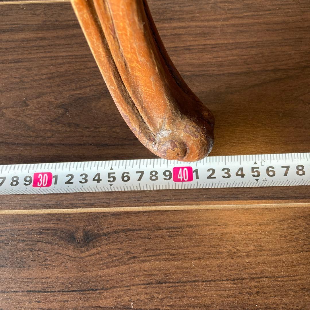 【送料込み】象嵌 猫脚　アンティーク　サイドテーブル　木製