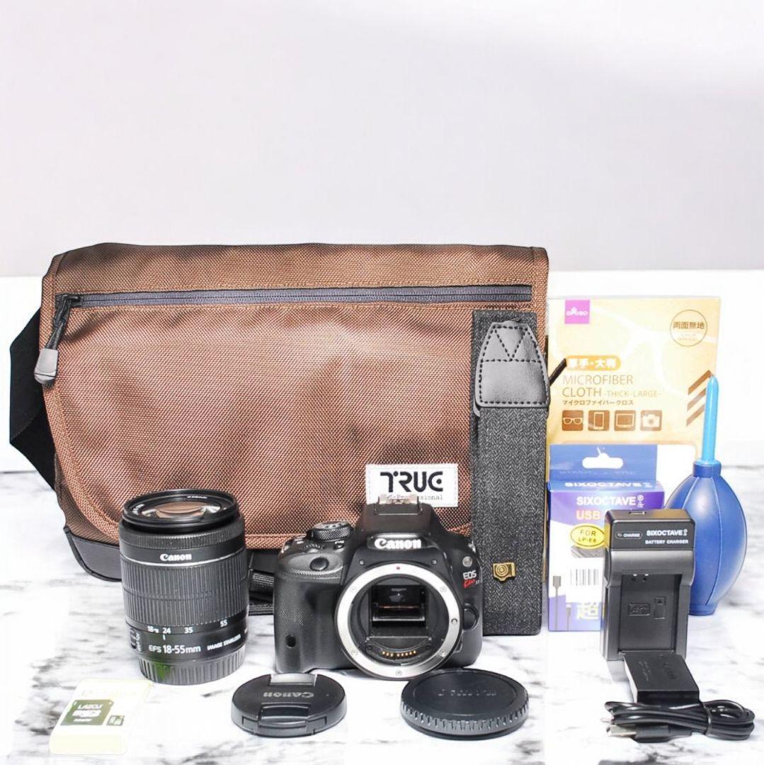 ♥超軽量・簡単操作♥キャノン Kiss X7一眼レフカメラ☆バッグ付き！