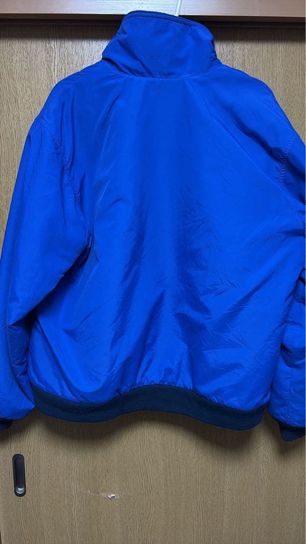 USA製 90s L.L. Bean ウォームアップジャケット青系