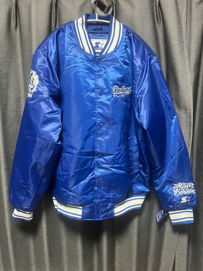 新品未使用　ミスターカートゥーン　ドジャース　スタジャンXL
