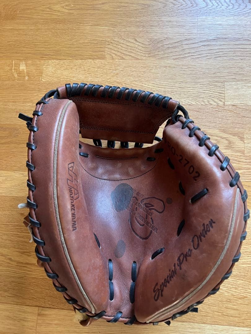 ハタケヤマ キャッチャーミット オーダー品 硬式用