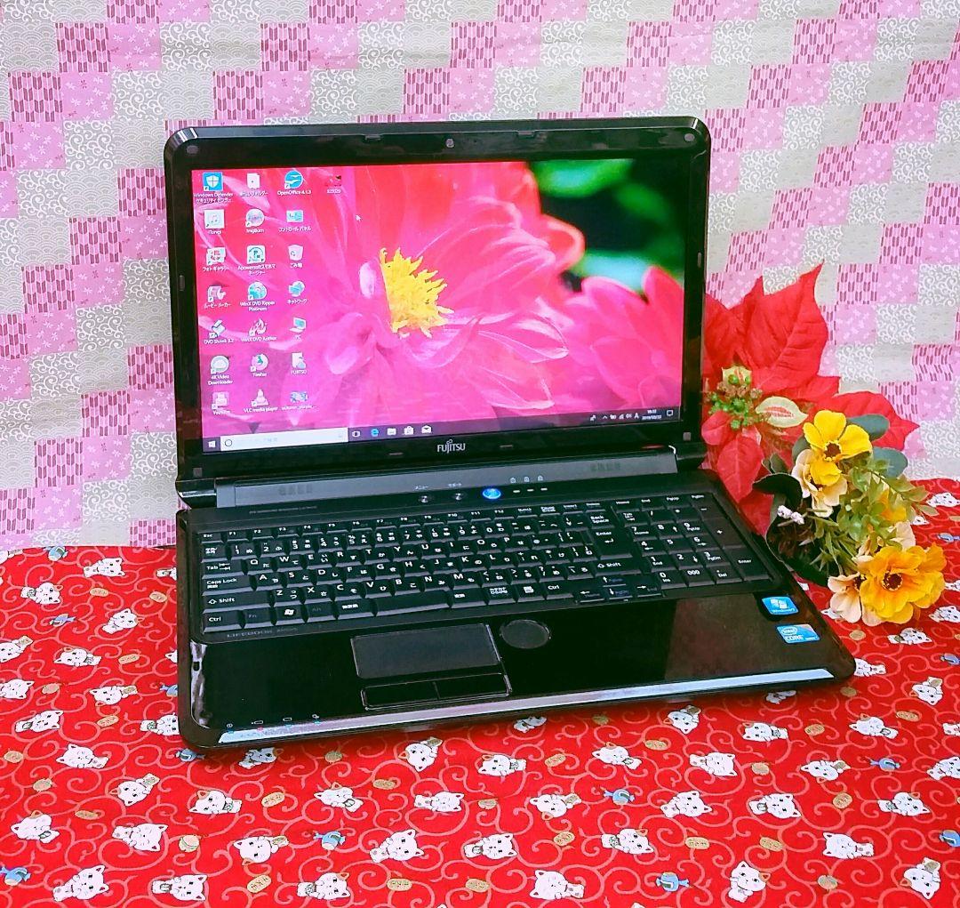 極上品！Corei5！ZOOM！富士通！新型Win11搭載！動画編集 画編集