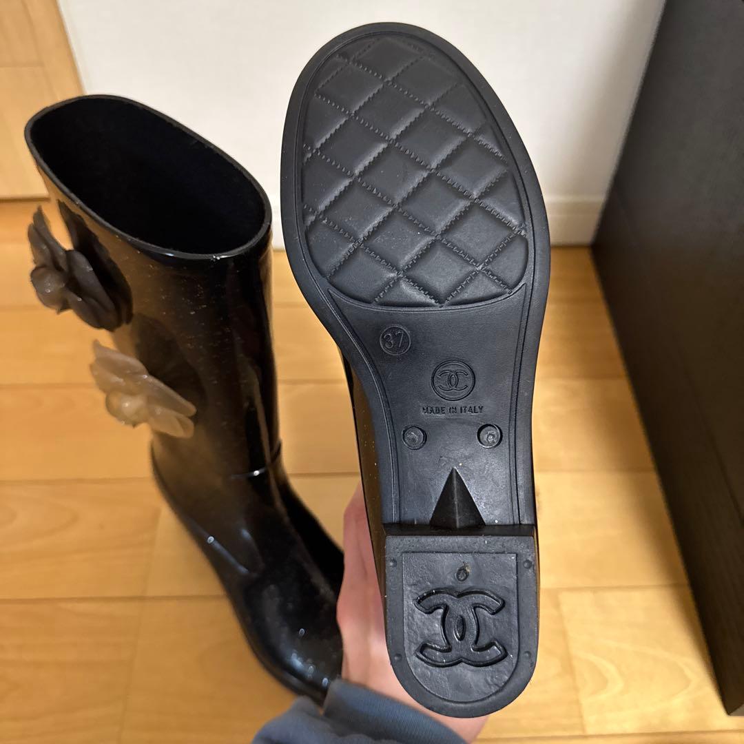 Chanel レインブーツ　37
