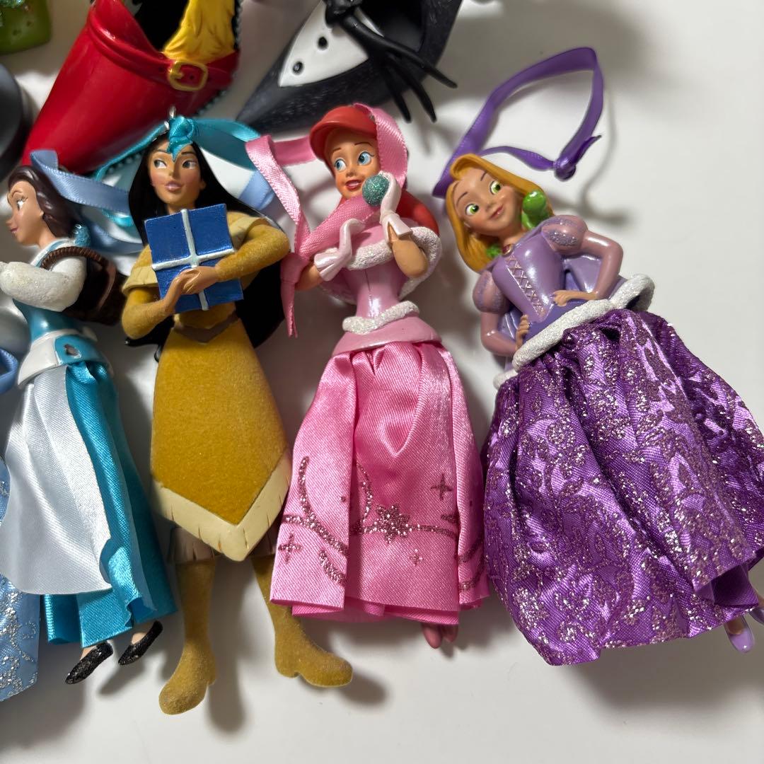 ディズニープリンセス　クリスマス　オーナメント　セット　18個