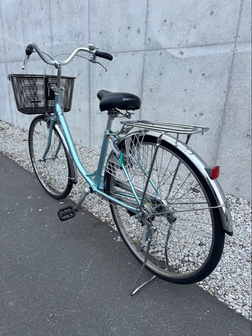 R53 愛知 ブリヂストン B2E E60U エブリッジ 26インチ 水色