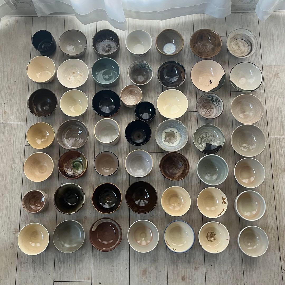 T*K様 茶碗 抹茶碗 数茶碗 まとめて 50点 茶道具 箱無し 陶器 いろいろ