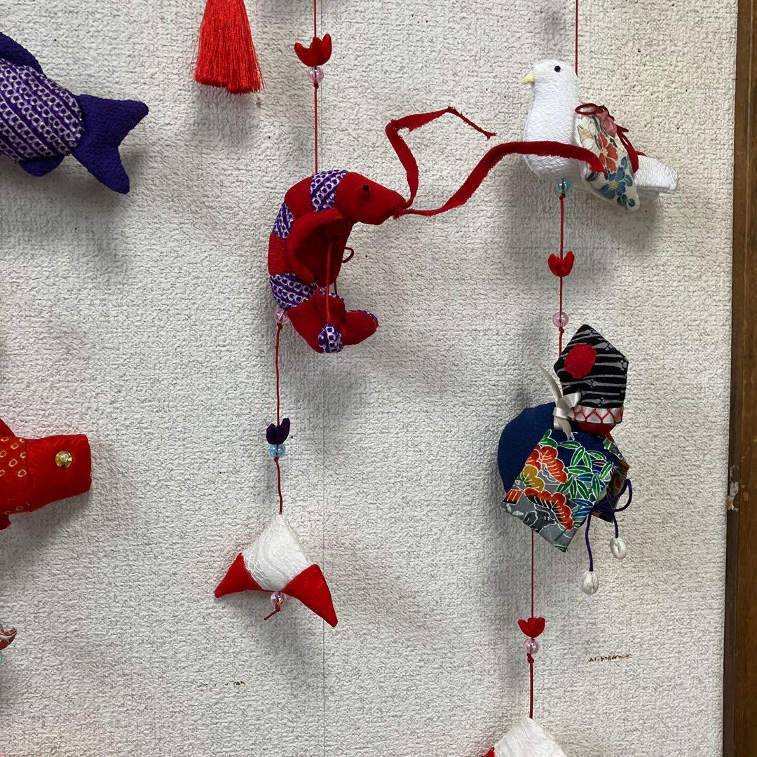 102 新作　鯉のぼり壁掛け吊るし飾り初節句五月飾り下げも