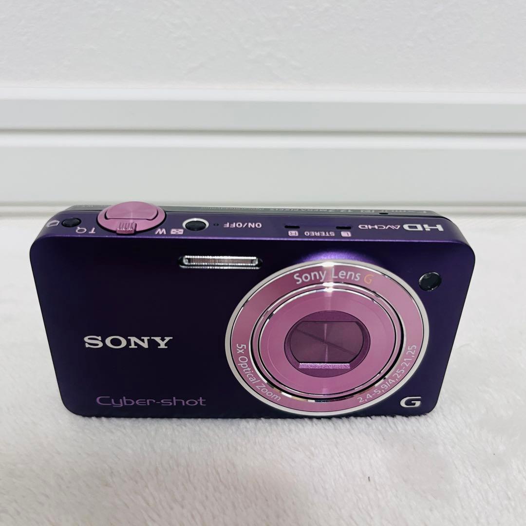 美品 ソニー SONY Cyber-shot DSC-WX5 パープル
