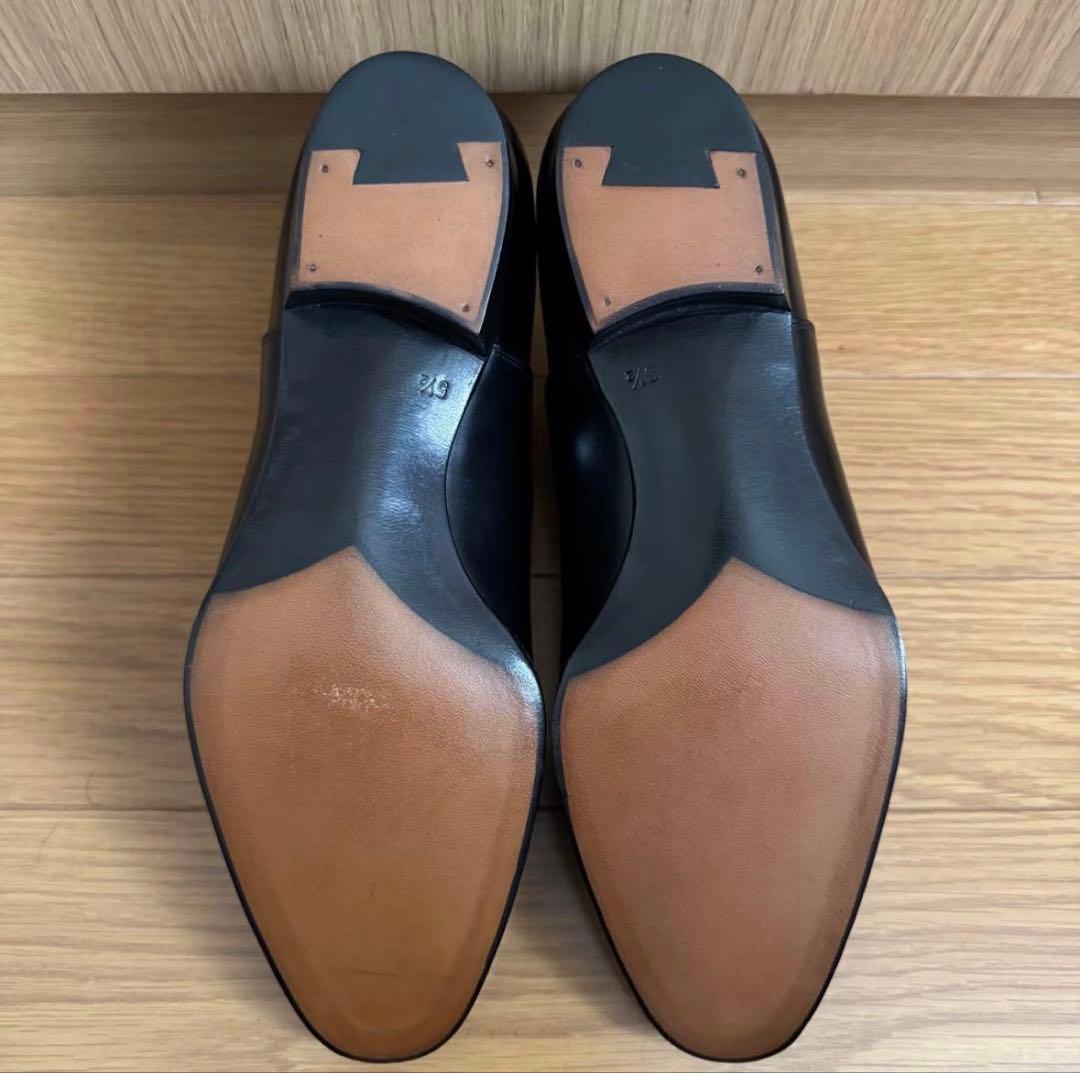 【新品未使用】BEAMS F 6アイレット ストレートチップ 5ハーフ