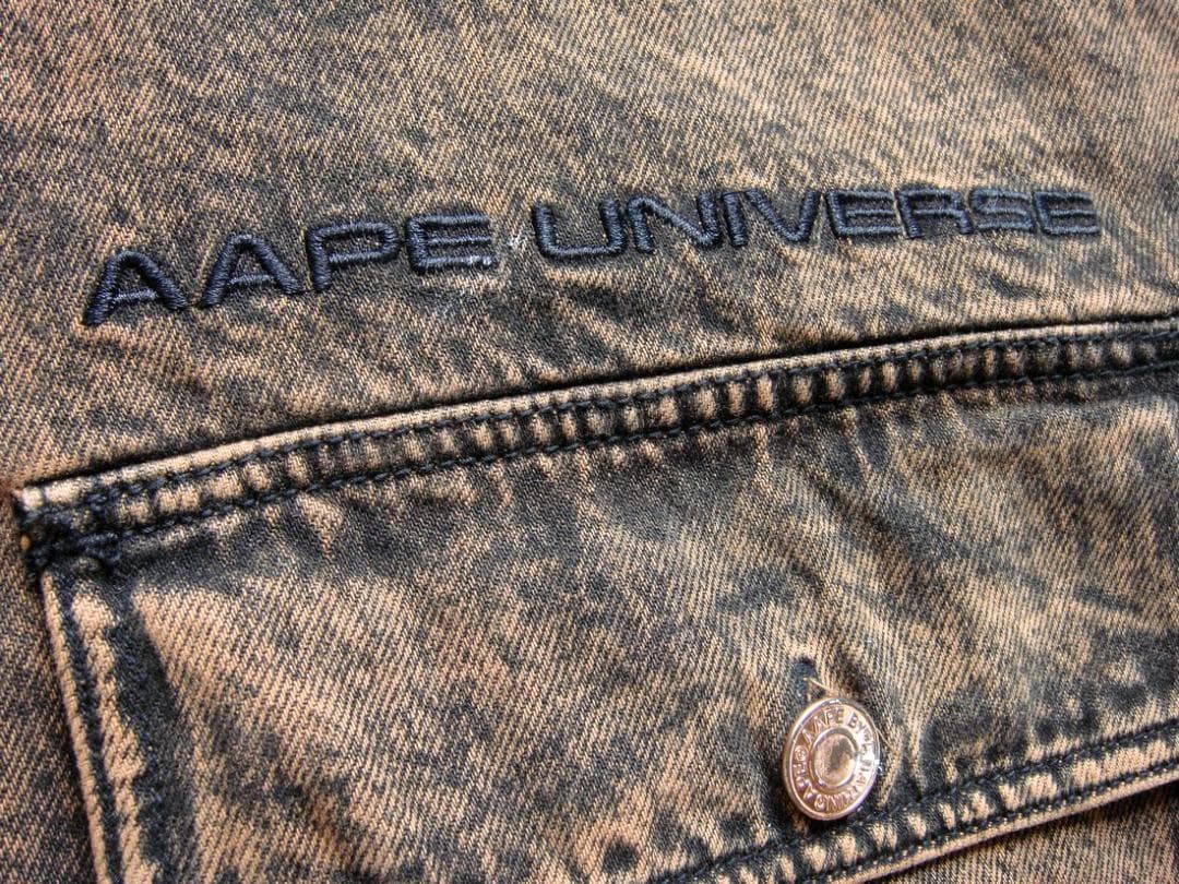 AAPE BY A BATHING APE アベイシングエイプ デニムジャケット