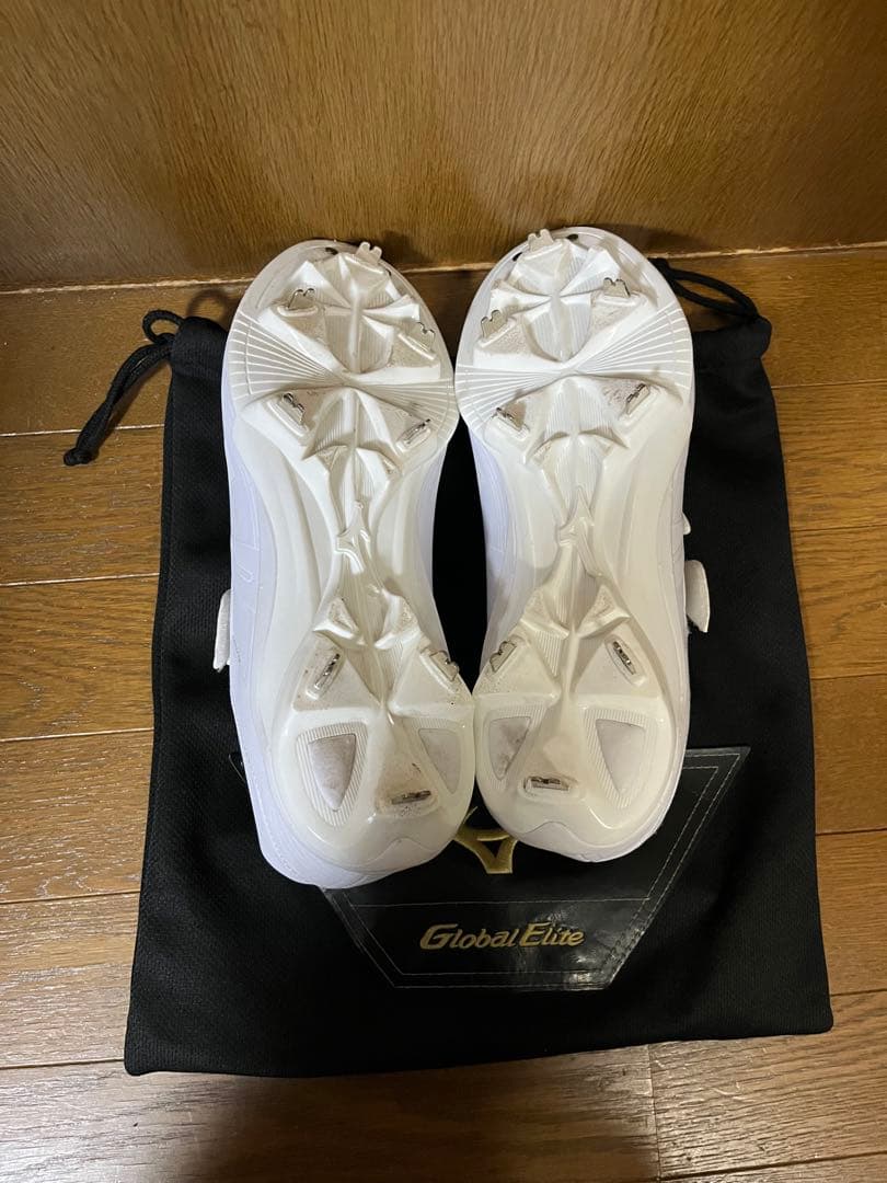 Mizuno ホワイト野球スパイク