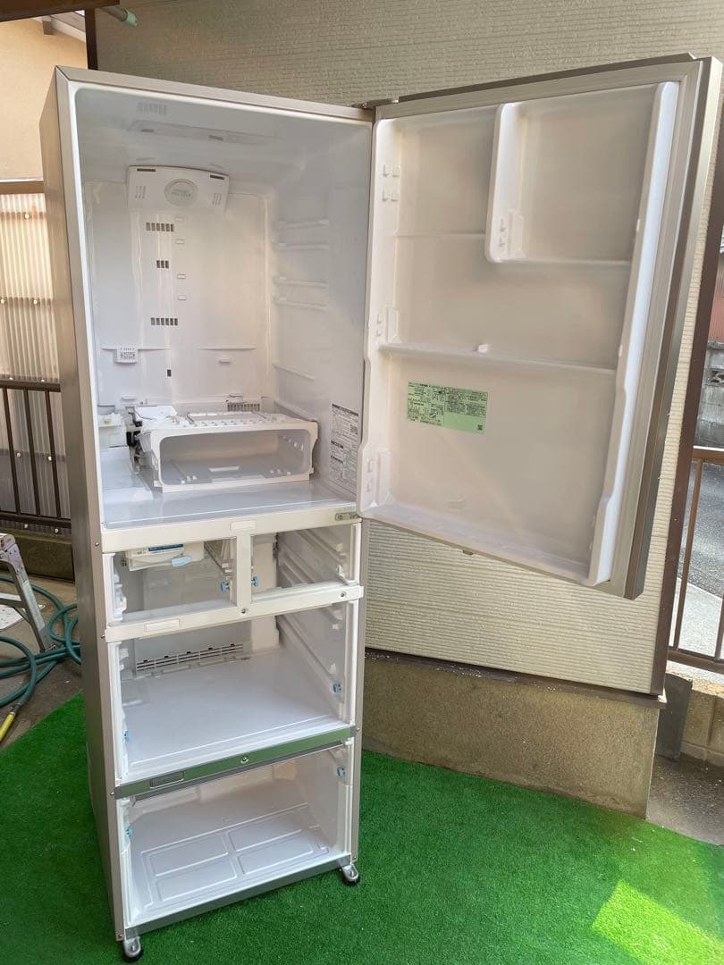 586分解洗浄済み✨ 日立 Sシリーズ ガラストップ5ドア冷蔵庫 真空チルド
