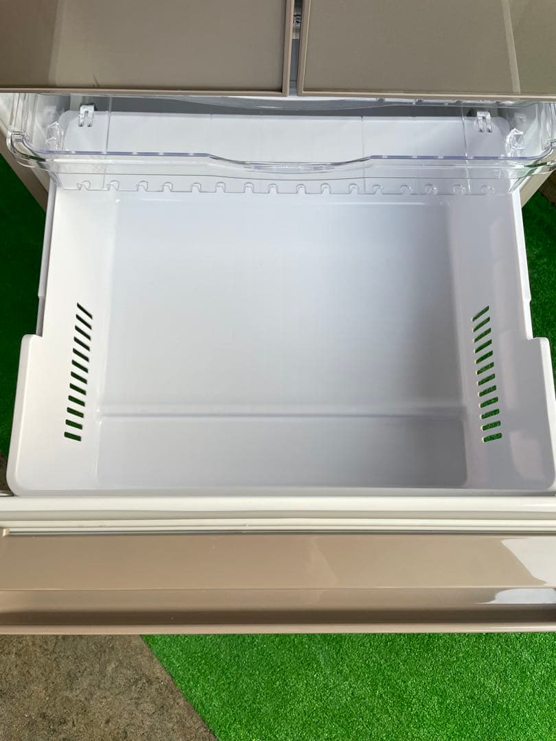 586分解洗浄済み✨ 日立 Sシリーズ ガラストップ5ドア冷蔵庫 真空チルド
