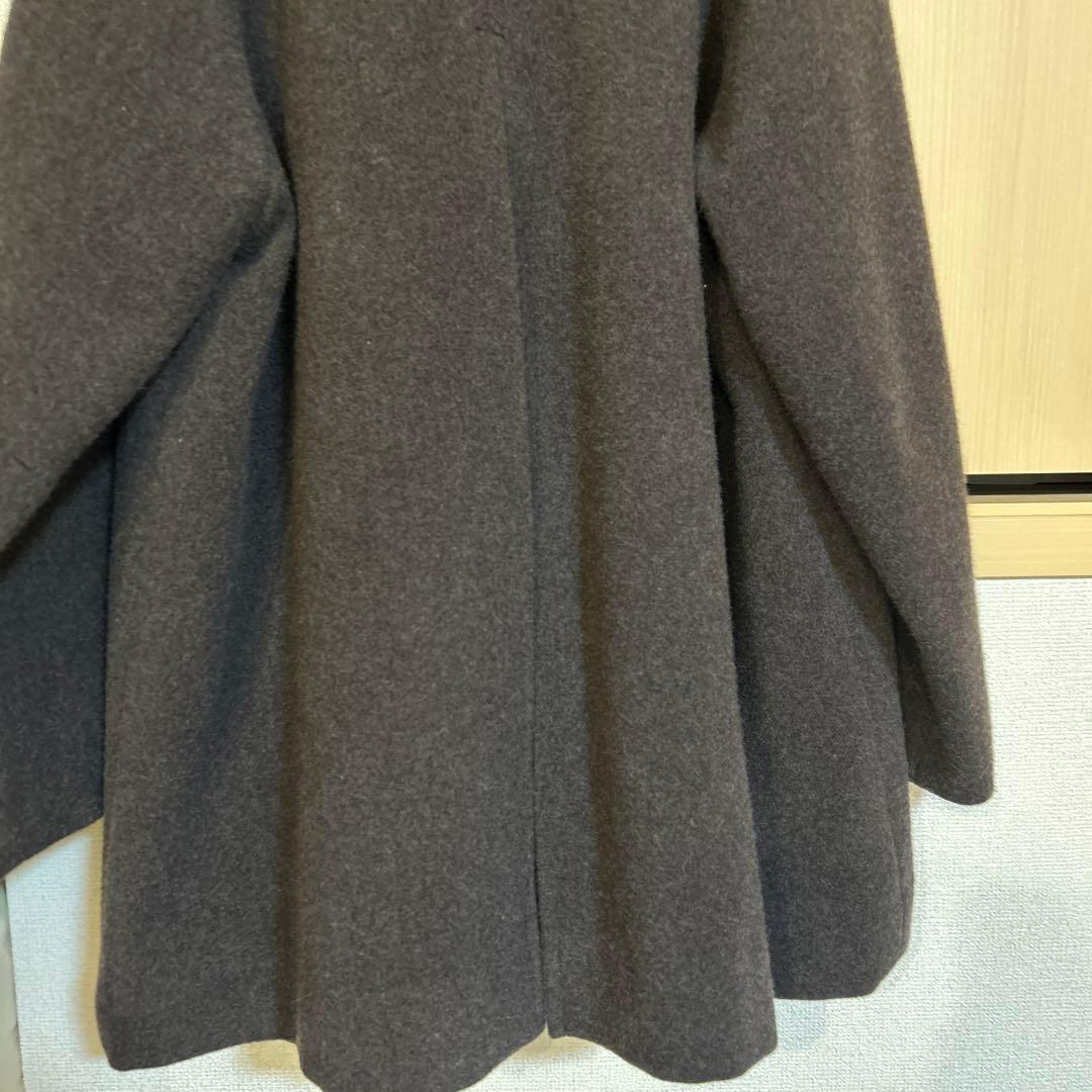 カフネ スタンドカラー ハーフコート ピーコート cafune