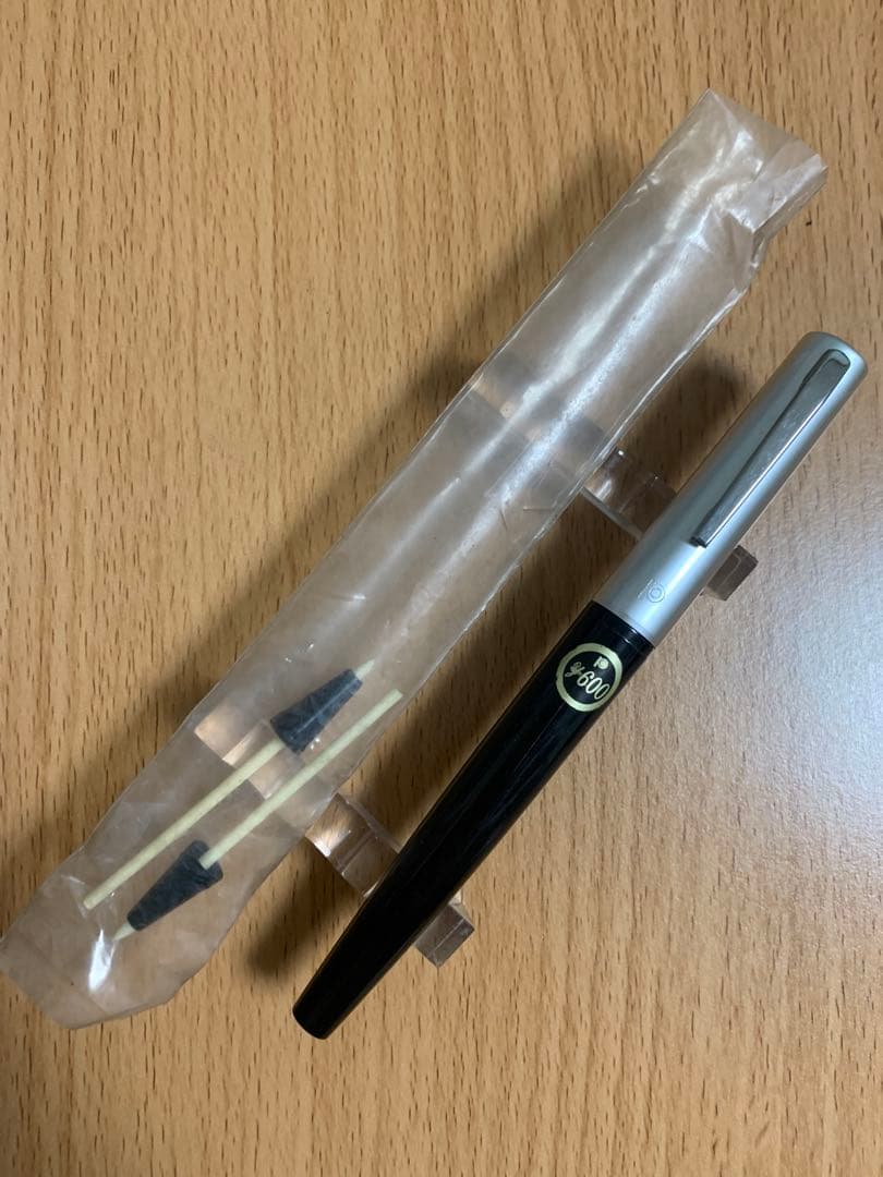 廃盤　ソフトペン　廃番　採点ペン　プラチナ万年筆　platina s-600 黒