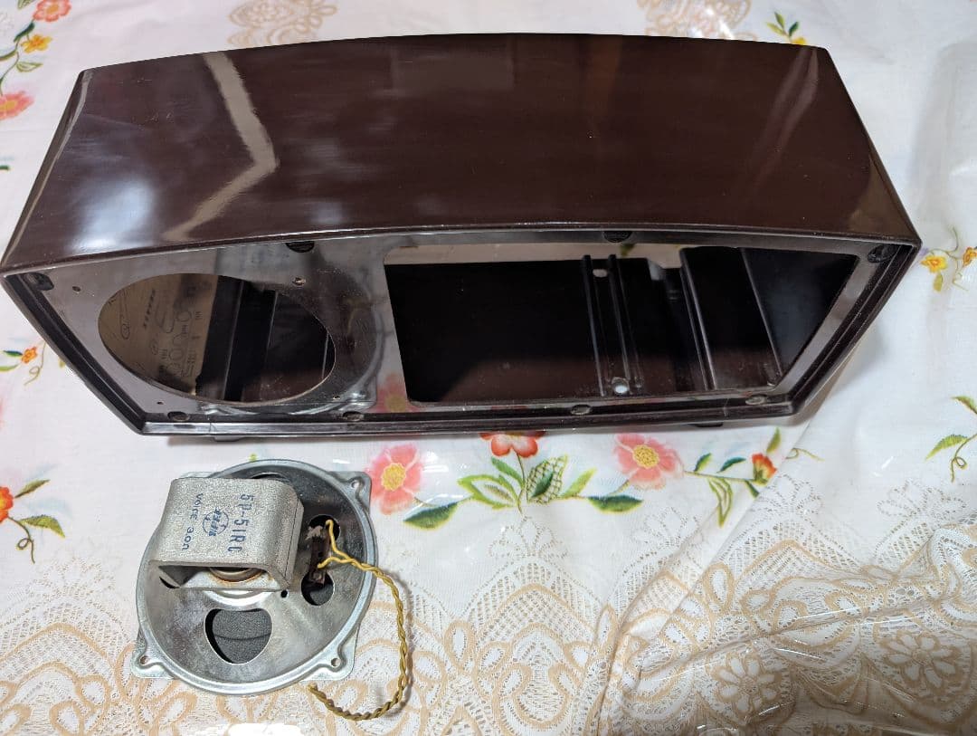 ナショナル　昭和レトロ真空管ラジオ　DX-370　bluetooth+トランス付