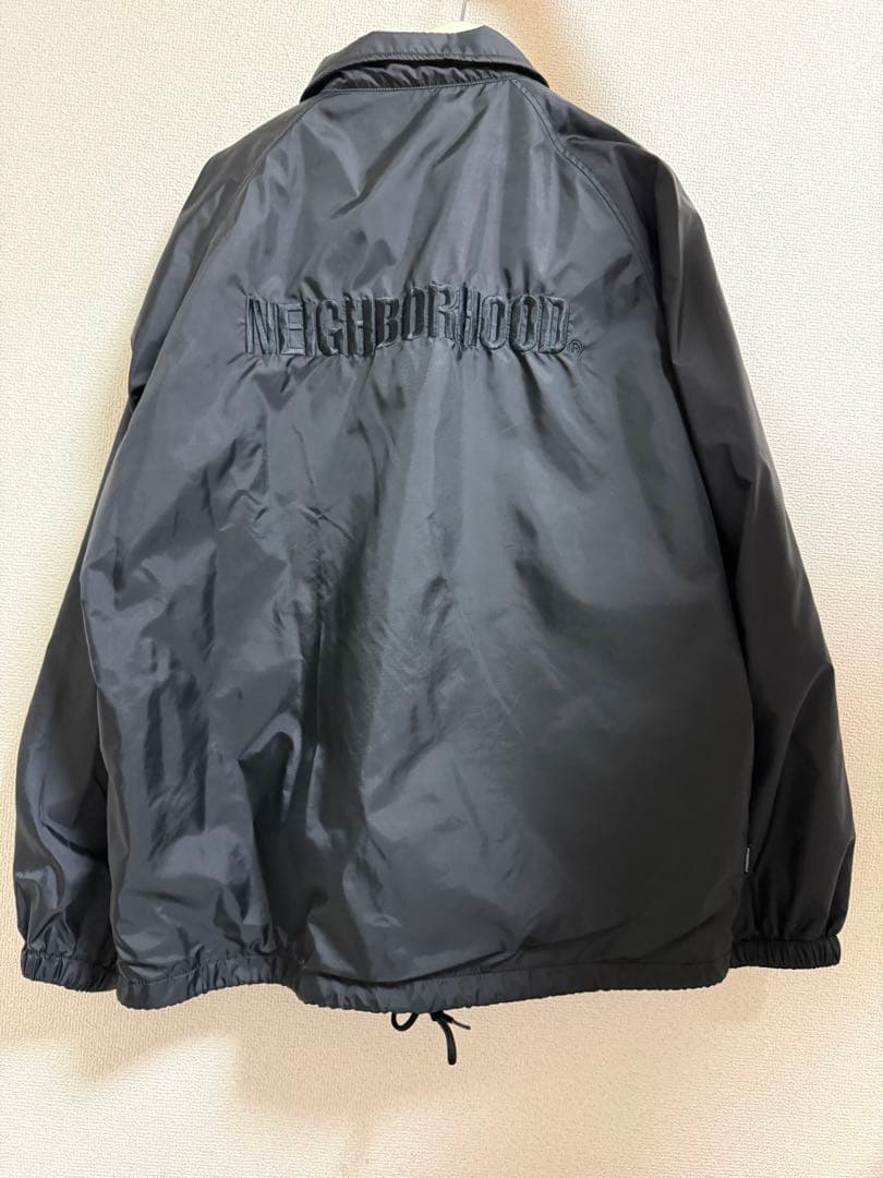 NEIGHBORHOOD コーチジャケット ブラック 211TSNH-JKM01