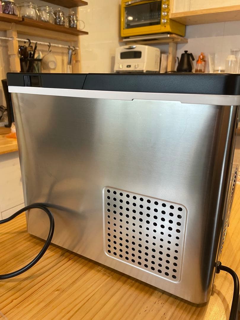 【美品】simplus 製氷機2024年製SLサイズ対応 最短6分 ステンレス製