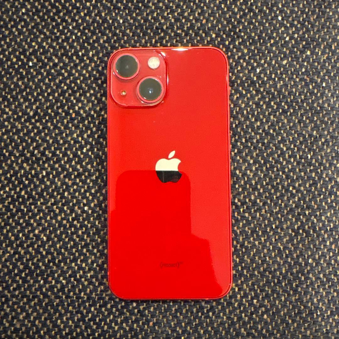 スマートフォン本体 Apple iPhone 13 mini PRODUCT(RED) 256gb