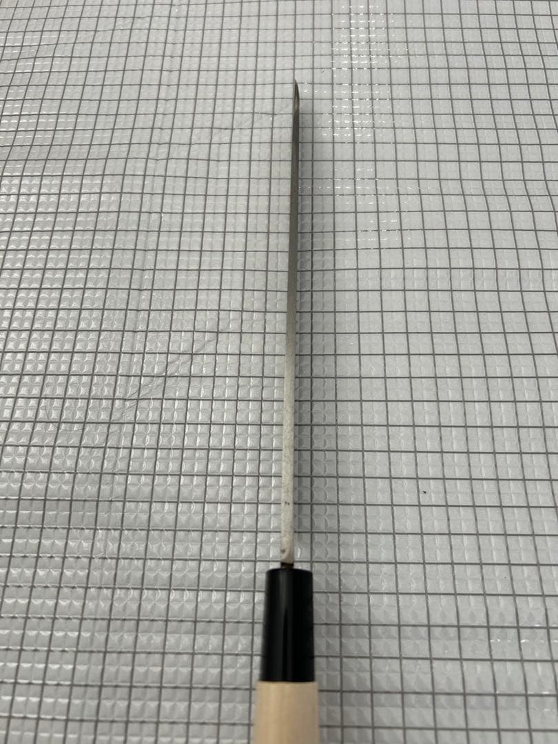 柳刃 包丁 柳刃包丁 刺身包丁215mm 安来鋼青紙２号 朴シノギ柄