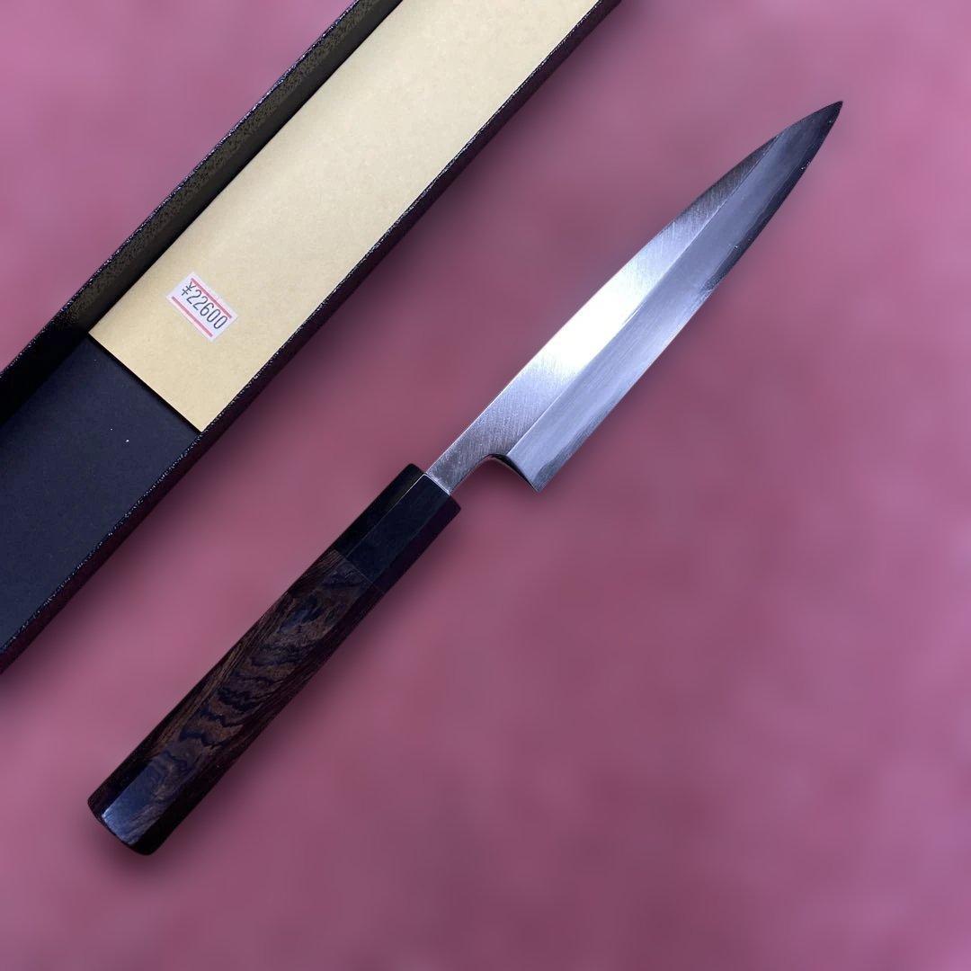 銀三　片刃ペティ包丁　150㎜　5寸