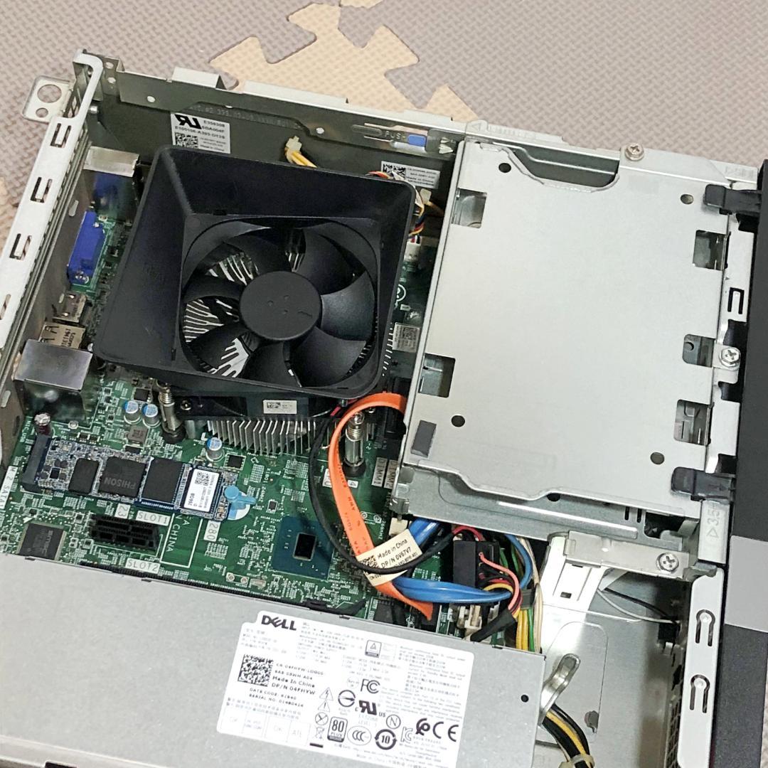 DELL スリムタワーPC Corei3-9100&SSD256　整備済み