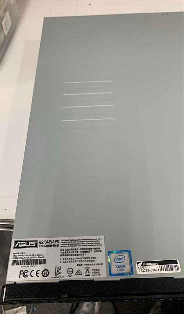 ASUS Xeon E-2146G 16GB 256Gb HDD1TB モニター