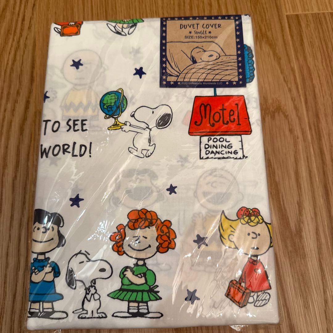 PEANUTS×西川　PLAZA限定　布団カバー　枕カバーセット