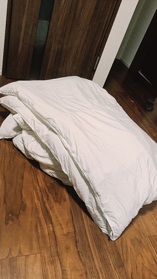 無印良品 羽毛掛け布団 中厚手 150×210 cm