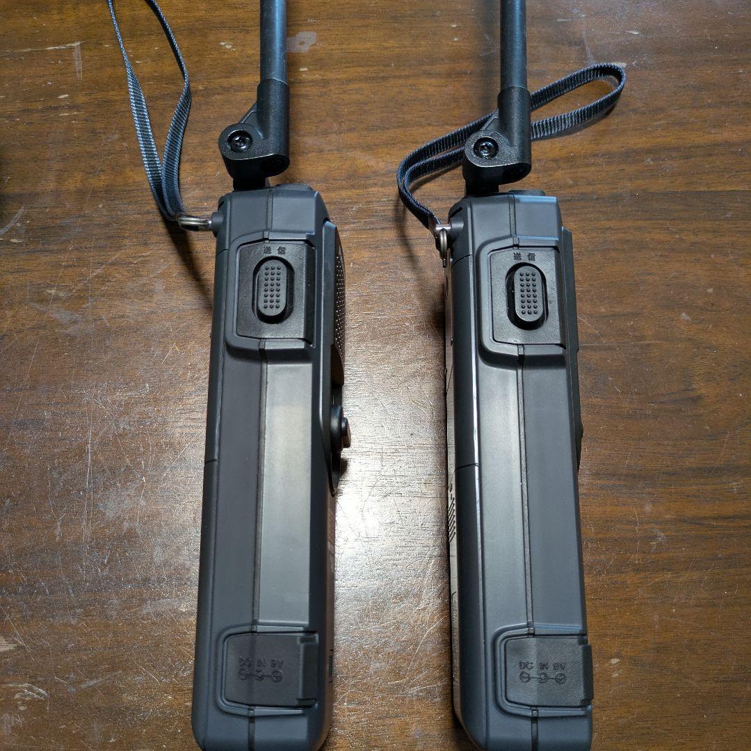 パナソニック　RJ-411A　CB無線　8ch　トランシーバー　500mW　2台