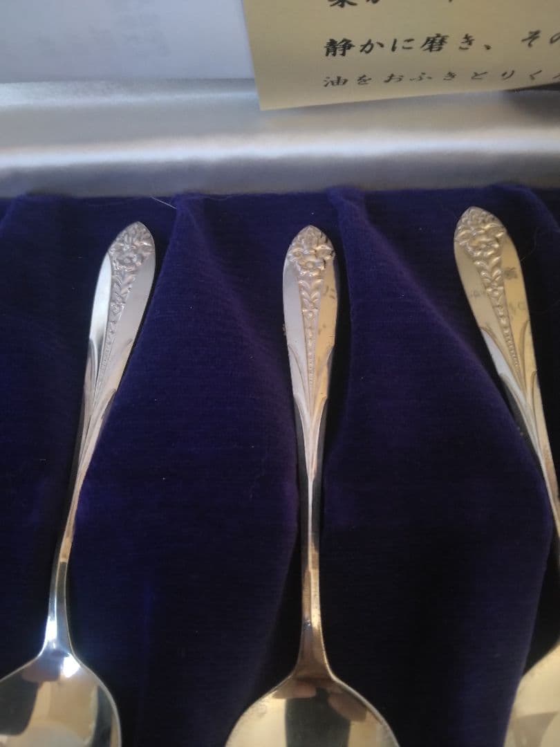 銀製　スプーン　5本　約67g　シルバー